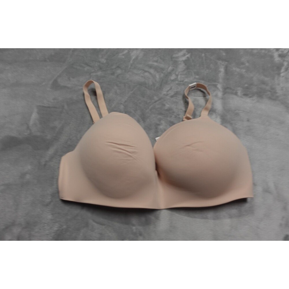 Victoria's Secret 40DD Beige Wear‎ Everywhere Push Up Wireless Bra NWT